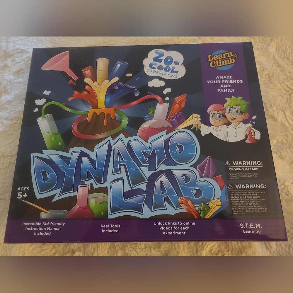 Learn & Climb Dynamo Lab 20+ Science Experiments